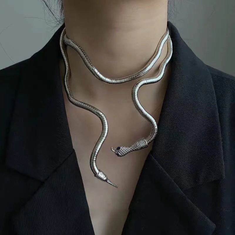 Snake Necklace & Bracelet
