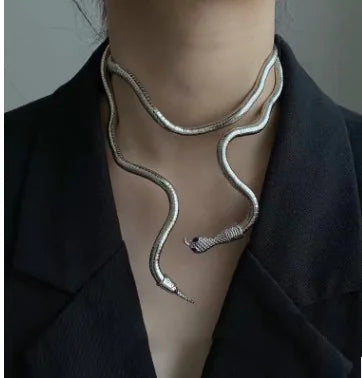 Snake Necklace & Bracelet