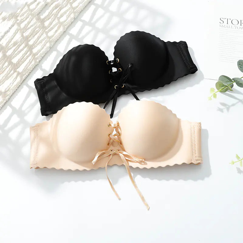 Elegant Strapless Lift Push-up Bra