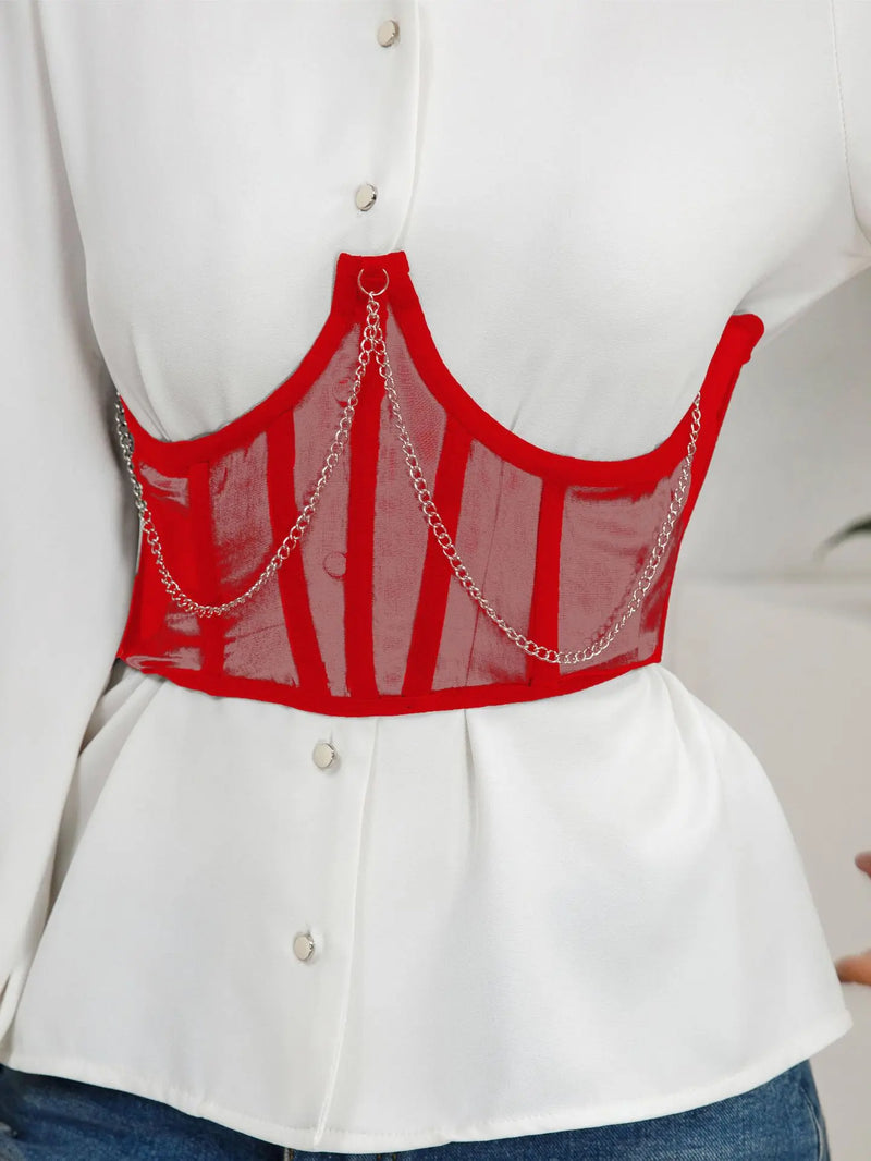 Sexy Corset, Underbust Lace Belt