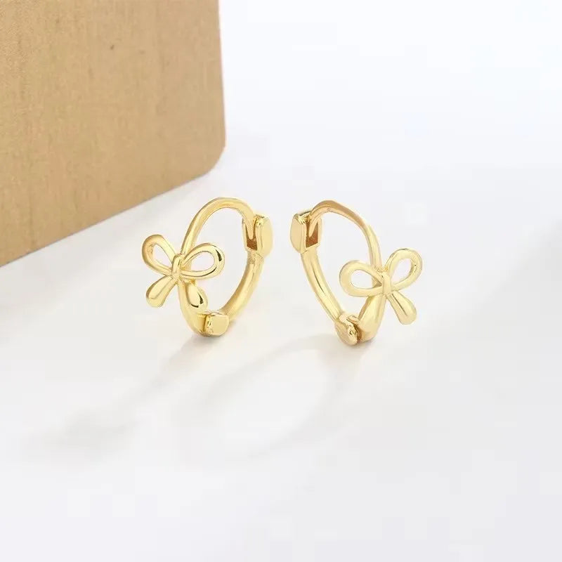 New Fashion Classics Simple Big Round Hoop Earrings for Women Circle Girls Shiny Delicate Party Womens Jewelry New Arrival 2025