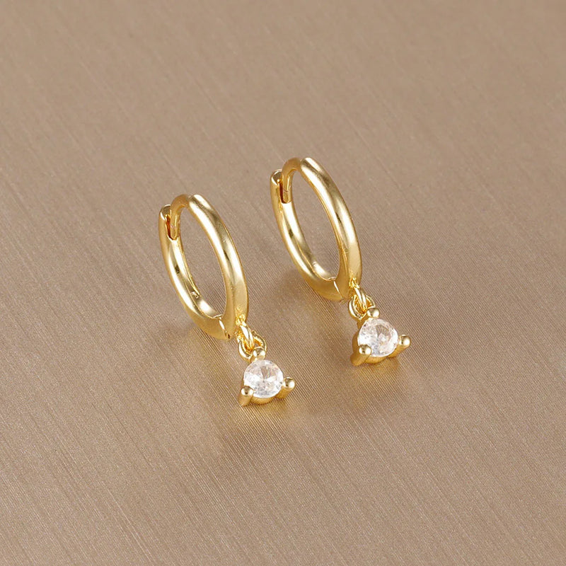 New Fashion Classics Simple Big Round Hoop Earrings for Women Circle Girls Shiny Delicate Party Womens Jewelry New Arrival 2025