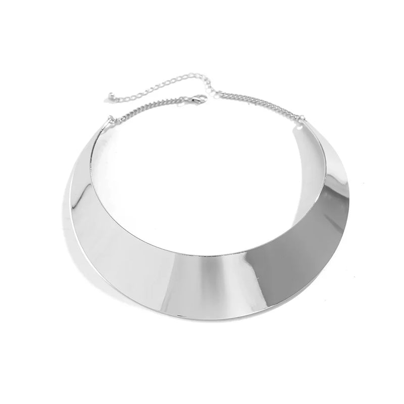 Exaggerated Chunky Metal Neckless