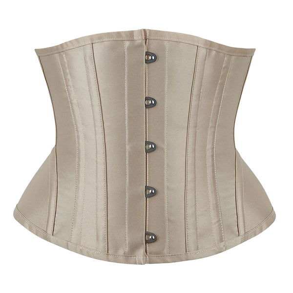 Steel Bones Hourglass Corset Gothic Corset Underbust Bustier Top Plus Size Corselet Steampunk Slimming Waist Belt Body Shaper