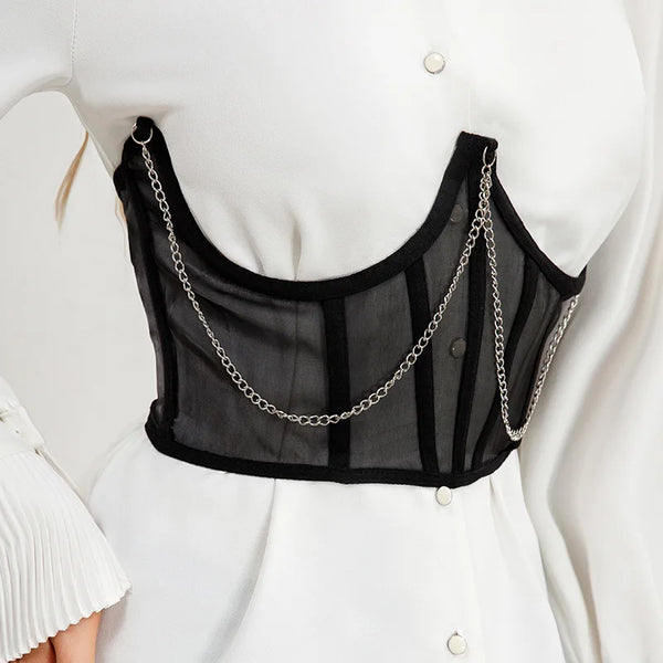 Sexy Corset, Underbust Lace Belt
