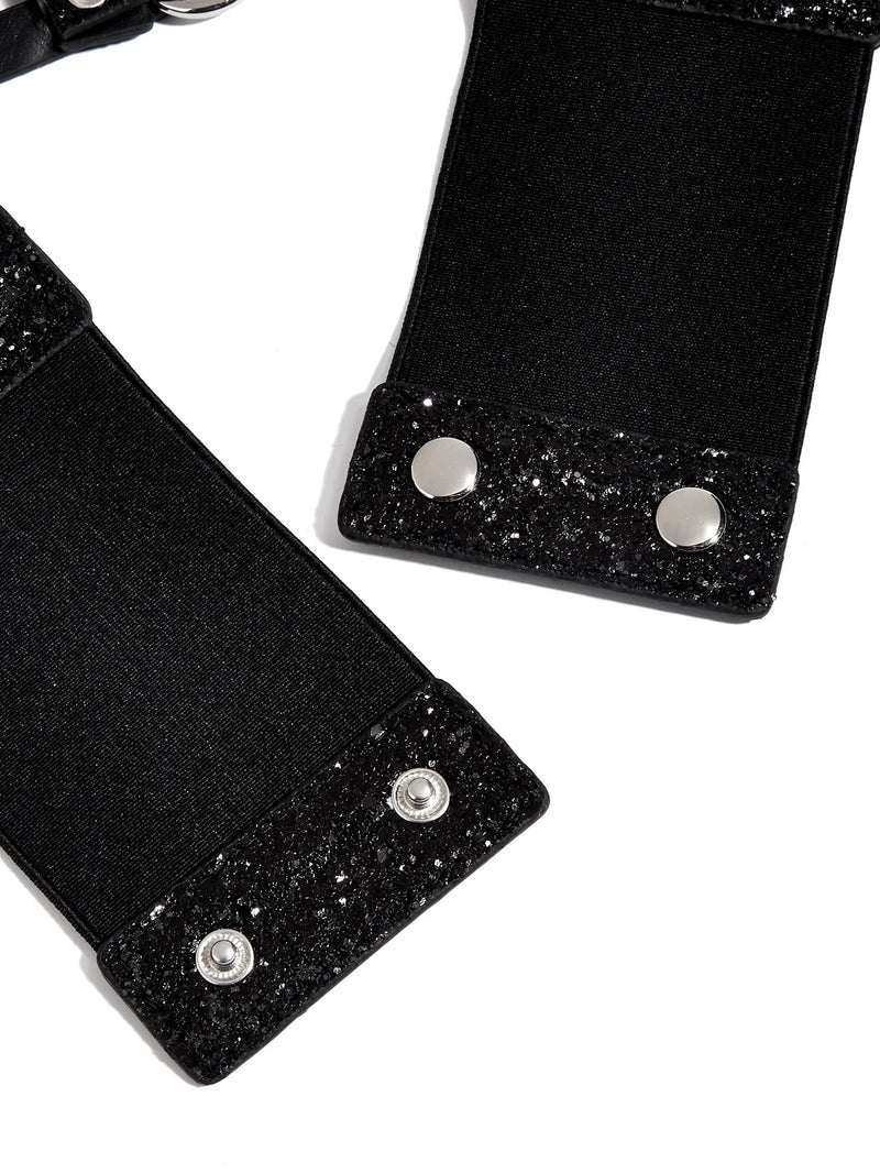 Wide Belt - Silver, Gold