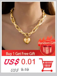 Exaggerated Chunky Metal Neckless