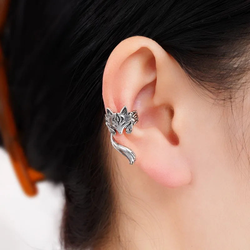 Ear Cuff Earrings - Cat