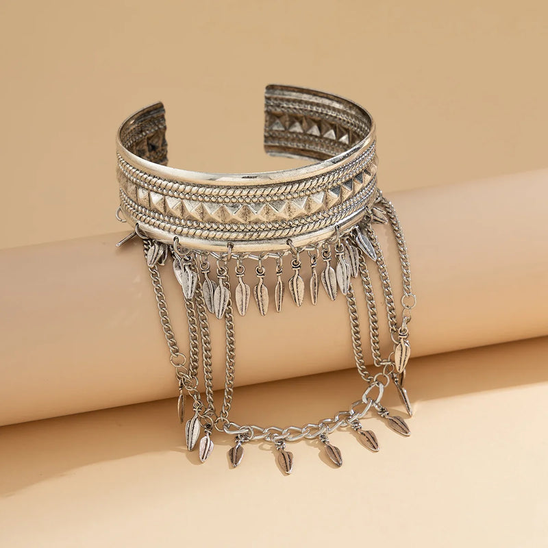 Cuff Bracelet - Arm Bangles Coins