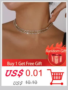Exaggerated Chunky Metal Neckless
