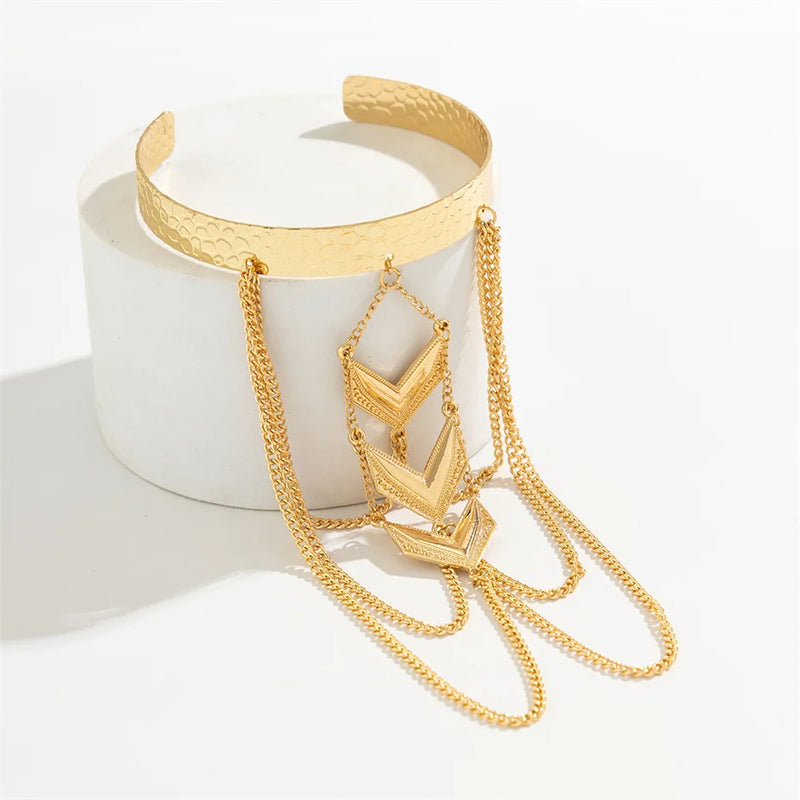 Cuff Bracelet - V Shape