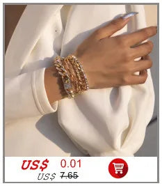 Exaggerated Chunky Metal Neckless