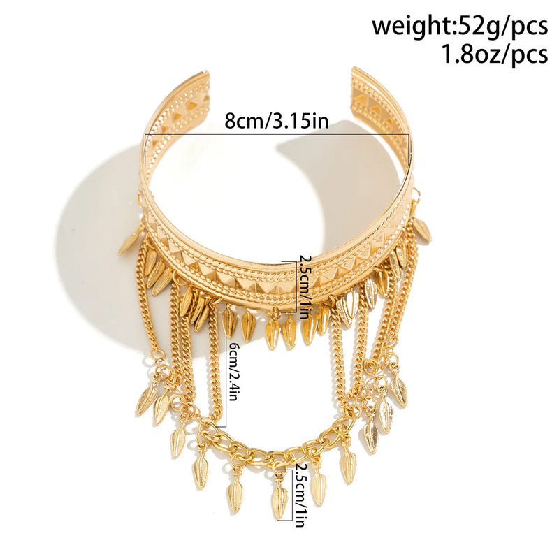 Cuff Bracelet - Arm Bangles Coins