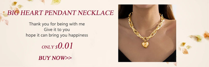 Exaggerated Chunky Metal Neckless