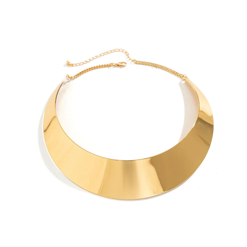 Exaggerated Chunky Metal Neckless