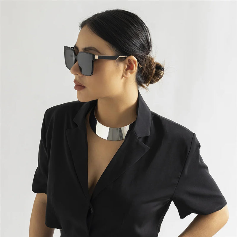 Exaggerated Chunky Metal Neckless