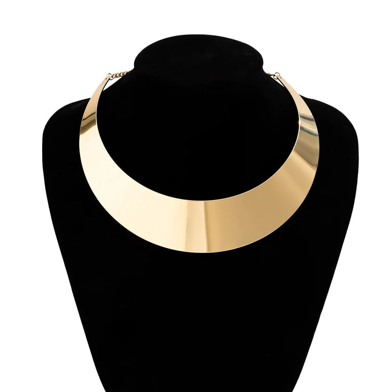 Exaggerated Chunky Metal Neckless