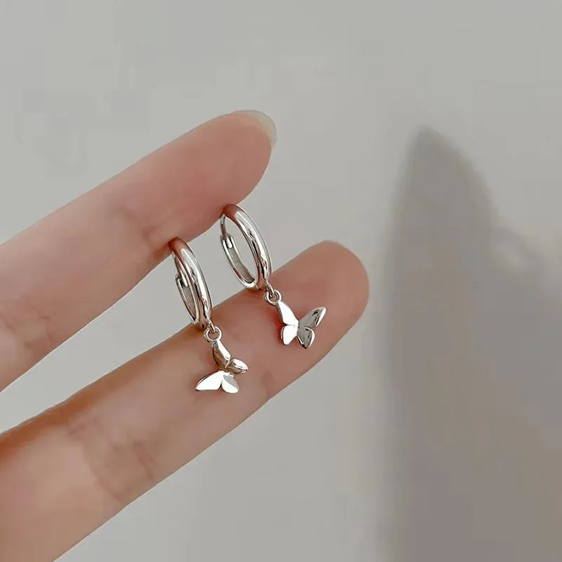 New Fashion Classics Simple Big Round Hoop Earrings for Women Circle Girls Shiny Delicate Party Womens Jewelry New Arrival 2025