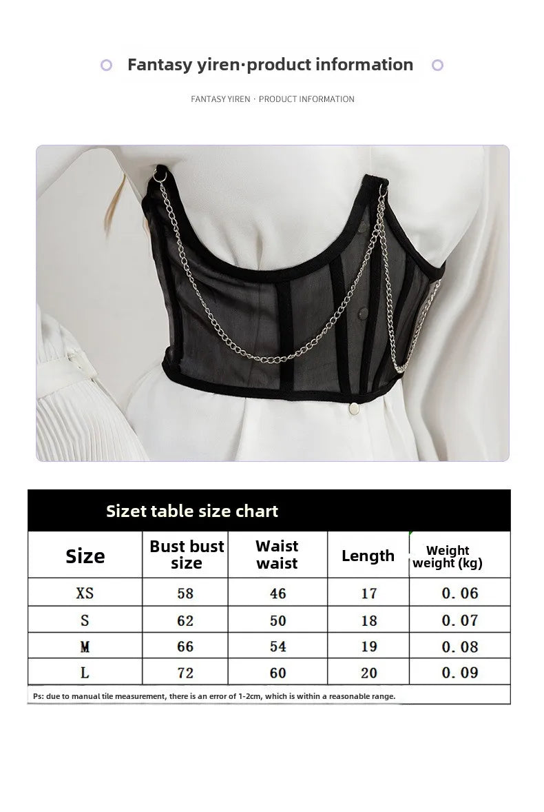 Sexy Corset, Underbust Lace Belt