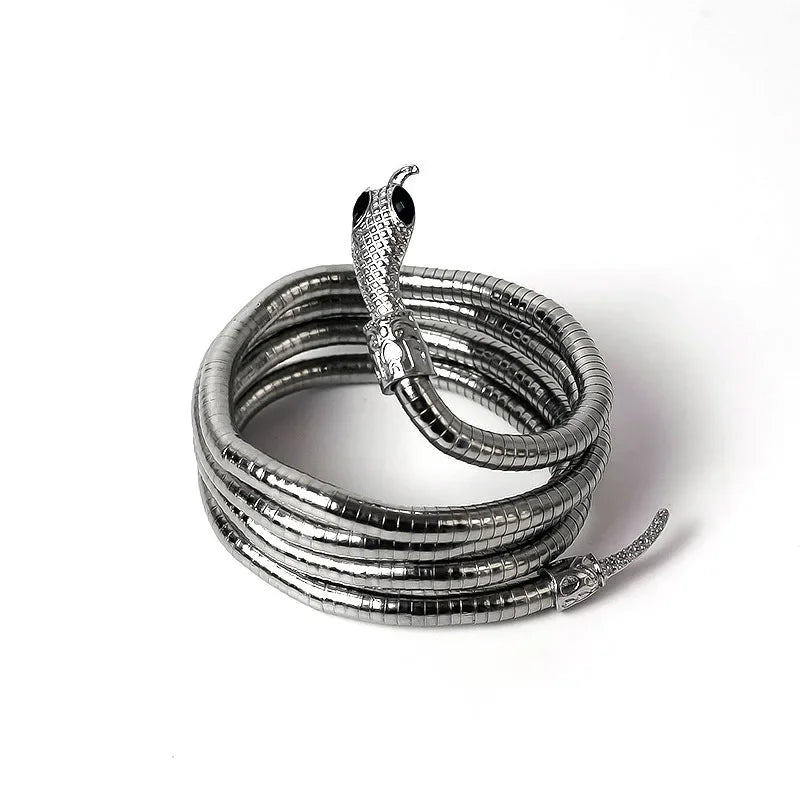 Snake Flexible Necklace and Bracelet