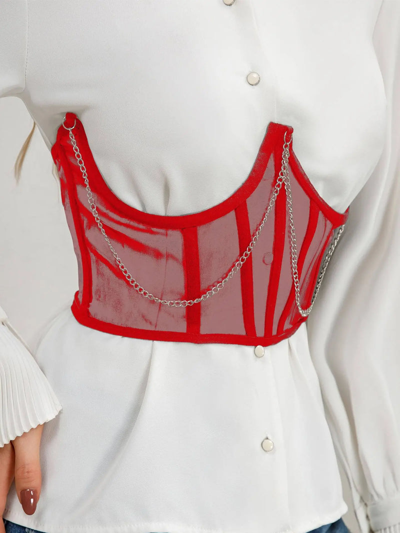 Sexy Corset, Underbust Lace Belt