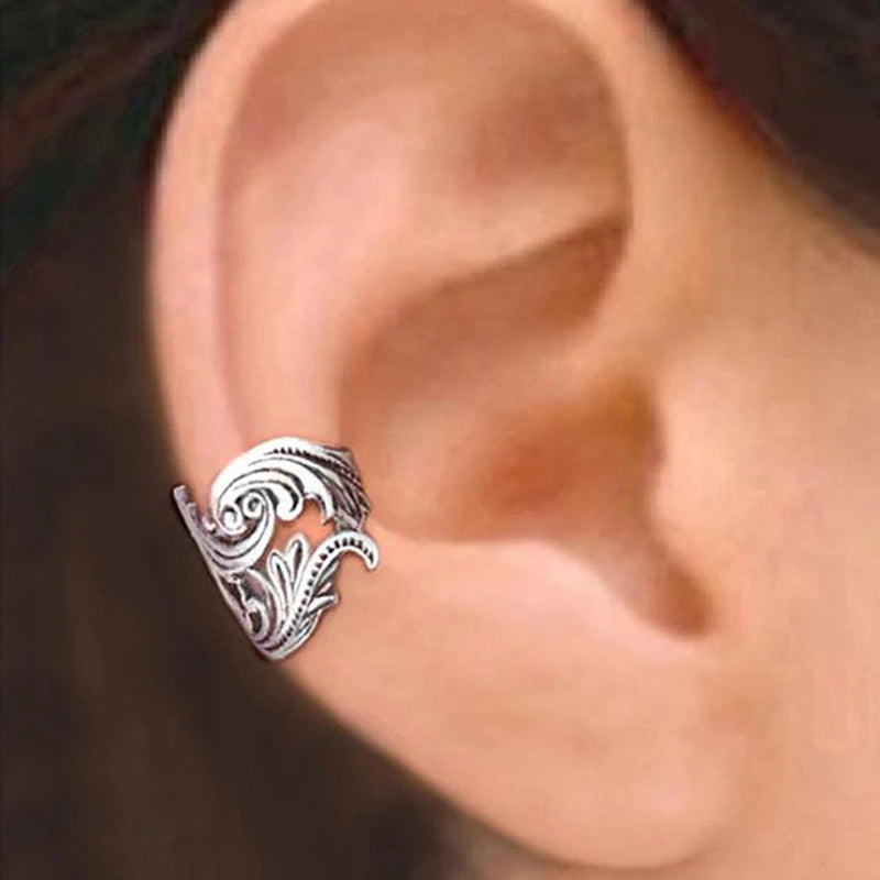 Ear Cuff - leaf