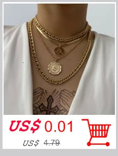 Exaggerated Chunky Metal Neckless