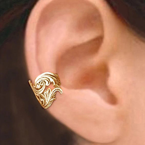 Ear Cuff - leaf