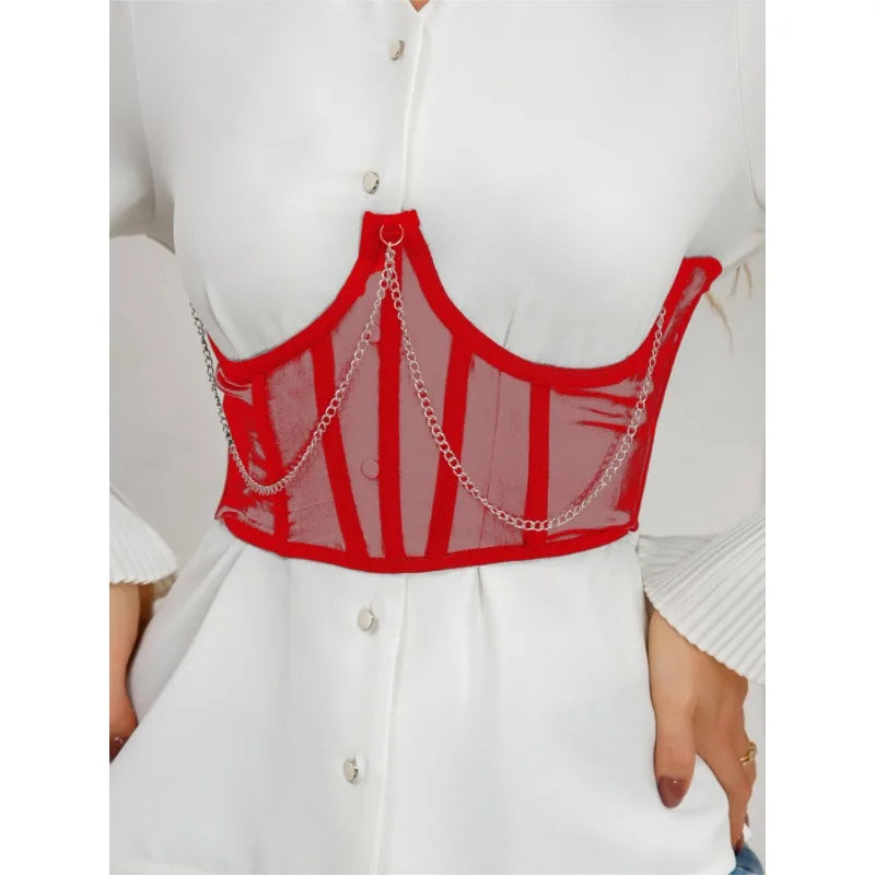 Sexy Corset, Underbust Lace Belt