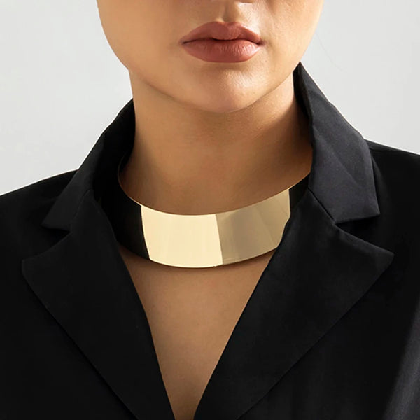 Exaggerated Chunky Metal Neckless