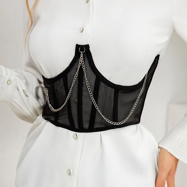 Sexy Corset, Underbust Lace Belt