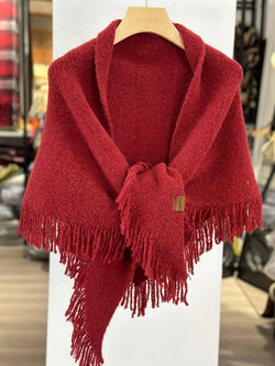 Knitted Scarf - Triangle Shawl